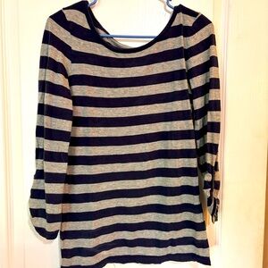 American Eagle Striped Shirt (L)
